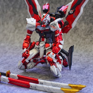 Painted & Built BANDAI MG Astray Red Frame 1/100 Scale Kit