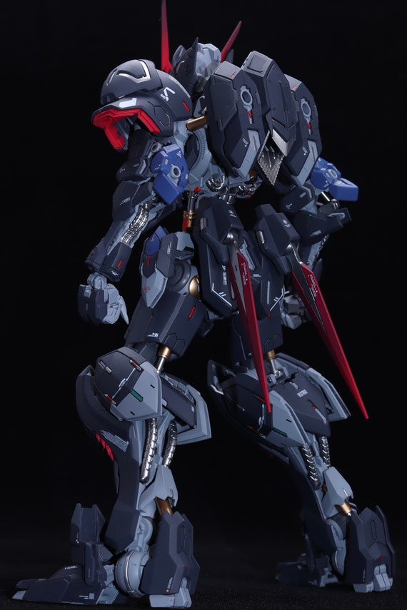 BANDAI MG 1/100 Black Barbatos Gundam Painted & Built - Etsy