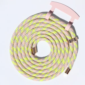 Cordon interchangeable Lollipop Neon | Sangle interchangeable pour la configuration, cordon de téléphone portable, chaîne de téléphone portable amovible pour la suspension, étuis pour téléphones portables iPhone et Samsung