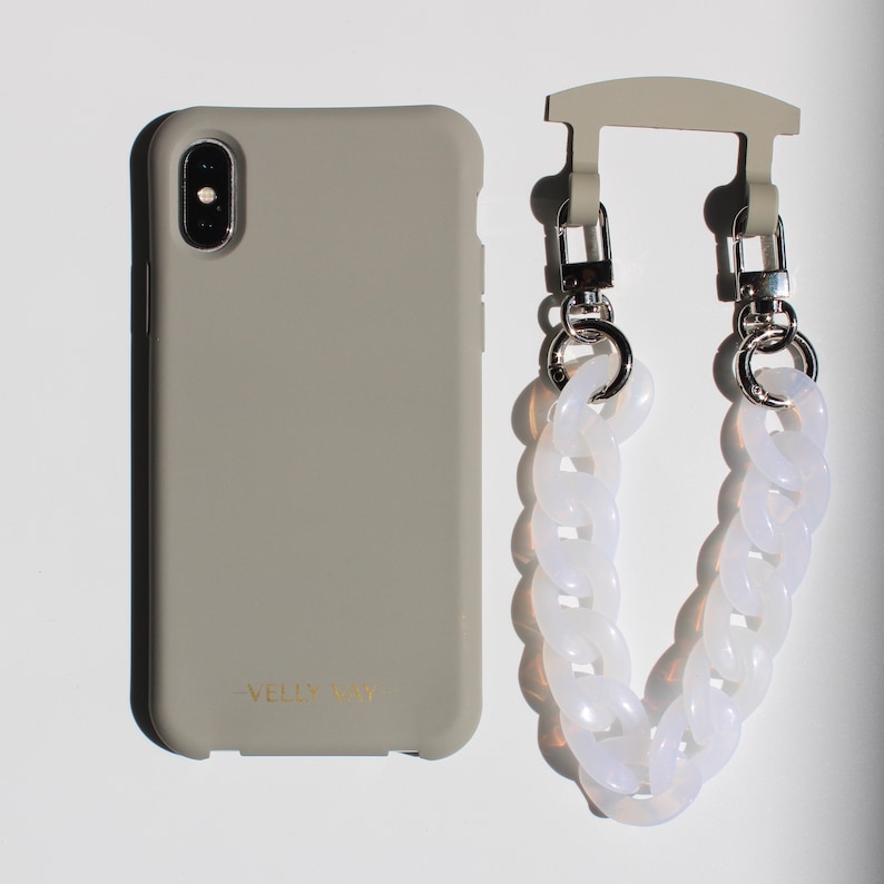 VELLY VAY Cold Stone Case 2 in 1 mit abnehmbarem Handyband Lollipop Handykette iPhone 15 Pro Max, iPhone 11, Samsung 24, Samsung S24 Plus zdjęcie 7