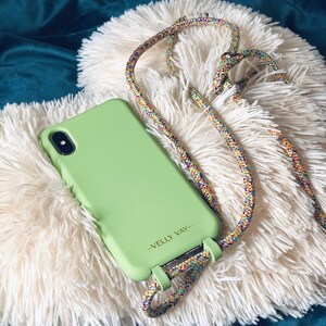 Single mobile phone chain Essence, mobile phone tape for configuration, mobile phone cord, detachable interchangeable chain for iPhone and Samsung mobile phone cases image 4