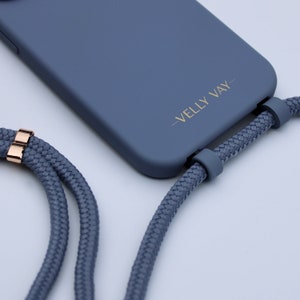 VELLY VAY Steel Blue CASE 2 in 1 mit abnehmbarer Handykette Air, Handyband, iPhone 12 Pro , iPhone 15 Pro, iPhone 14 Pro Max, iPhone 11 Pro Bild 7