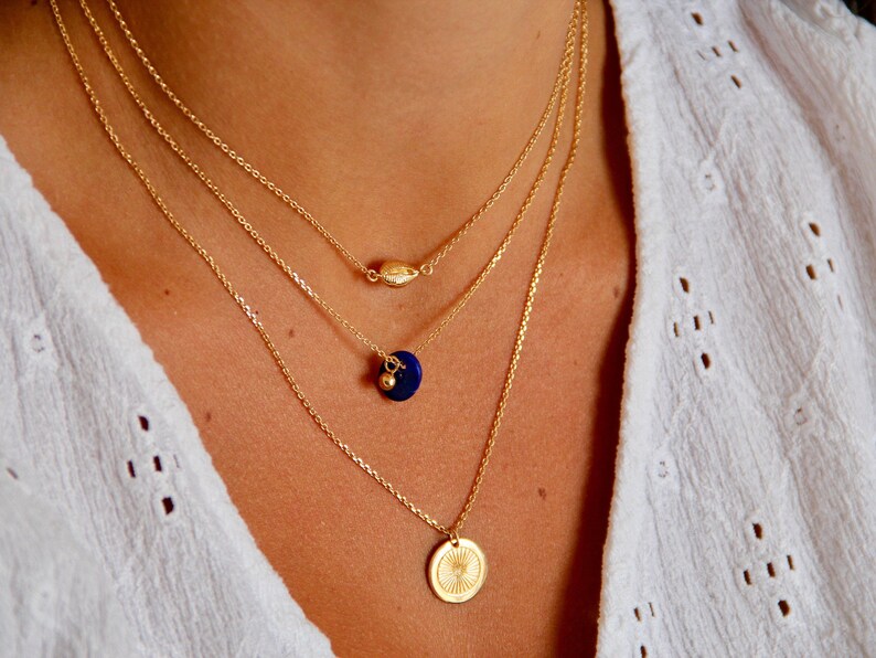 Cauri Shell Collar Gold Plated 3 Microns