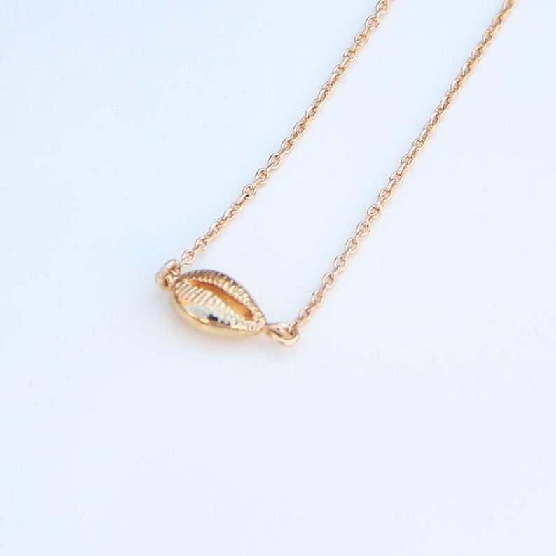 Cauri Shell Collar Gold Plated 3 Microns