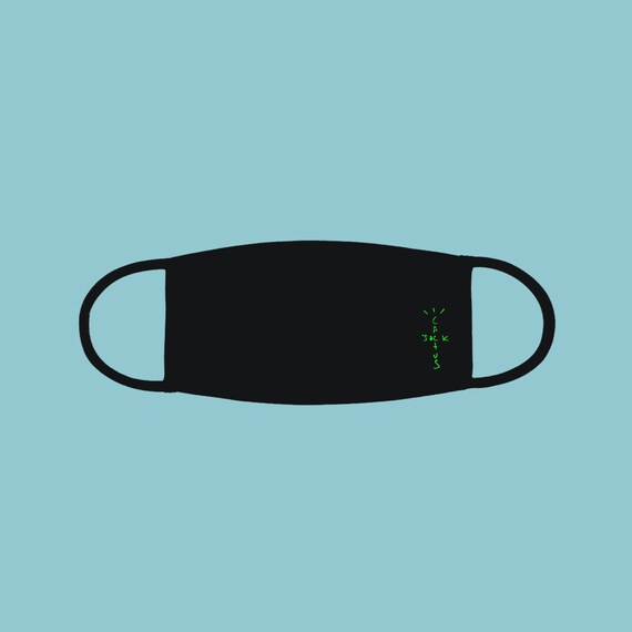 Travis Scott Cactus Jack Face Mask Cotton Streetwear Etsy Singapore