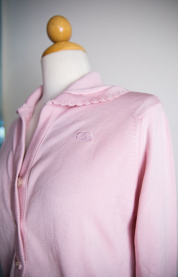 Vintage 70’s Pink Givenchy Sport Cardigan - image 7