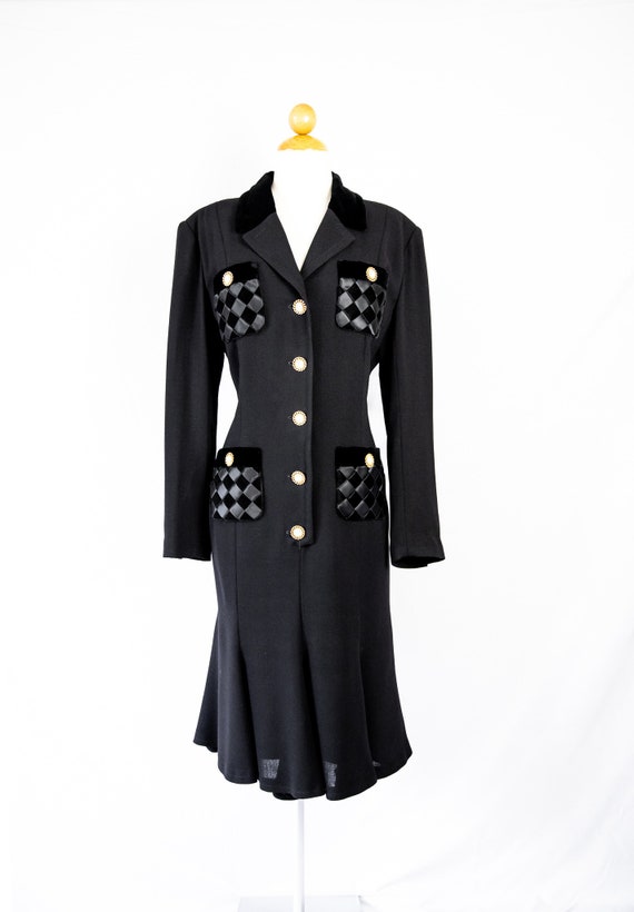 1990s Bellville Sassoon Lorcan Mullany /coat dres… - image 1