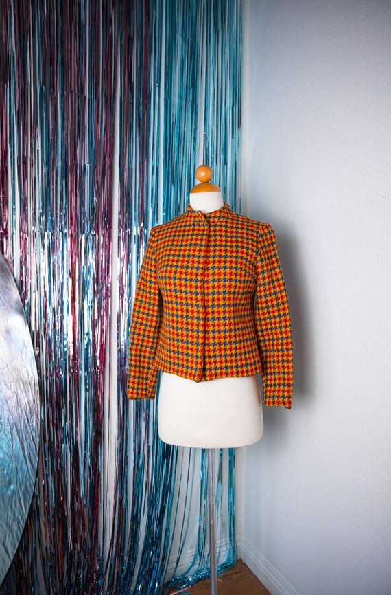 1950’s Yellow Houndstooth Jacket