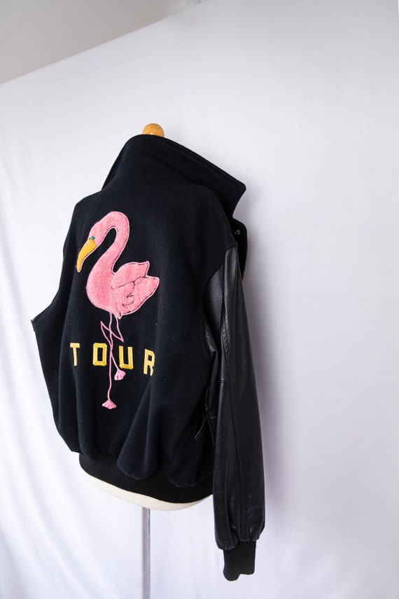 ジャケット・アウター 90s- used hooded jacket flamingo pattern 90s- used hooded jacket flamingo pattern