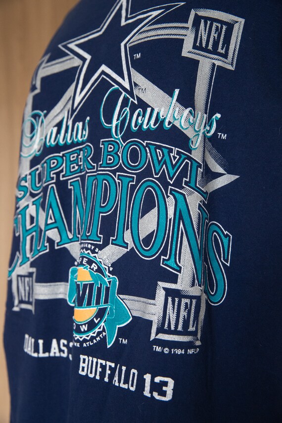 Official Dallas Cowboys Super Bowl XXVIII Long Sl… - image 7