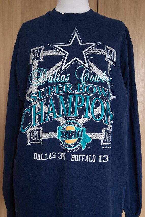 Official Dallas Cowboys Super Bowl XXVIII Long Sl… - image 10