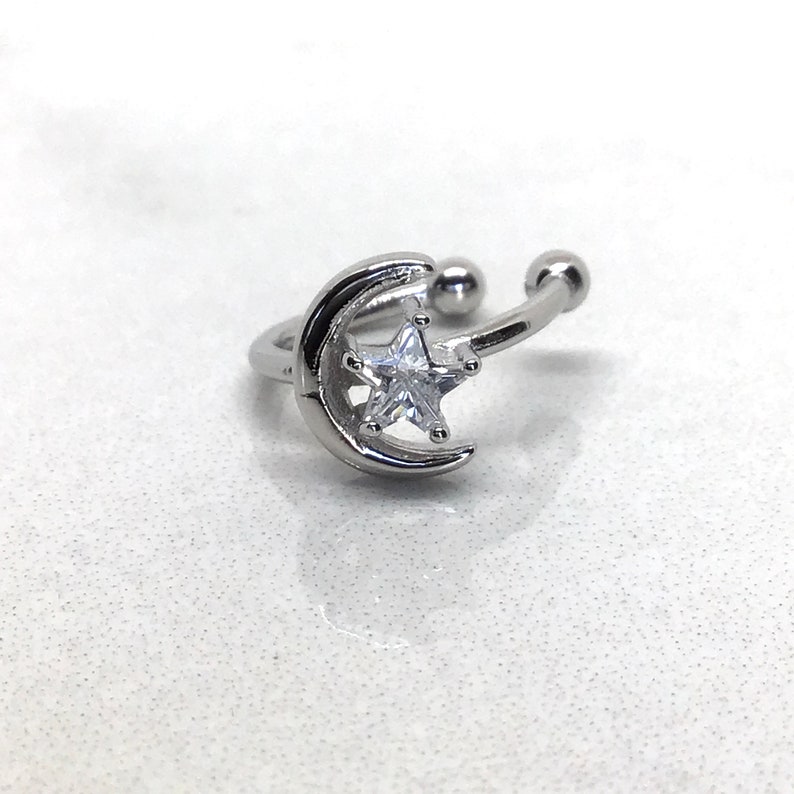 Star Ear Cuff No Piercing Star Conch Cuff Ear Cuff Non Etsy