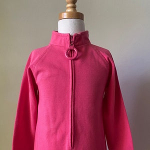 60s Mod Pink Dress: Vintage Aileen Girl Holiday Party (Size 6X)
