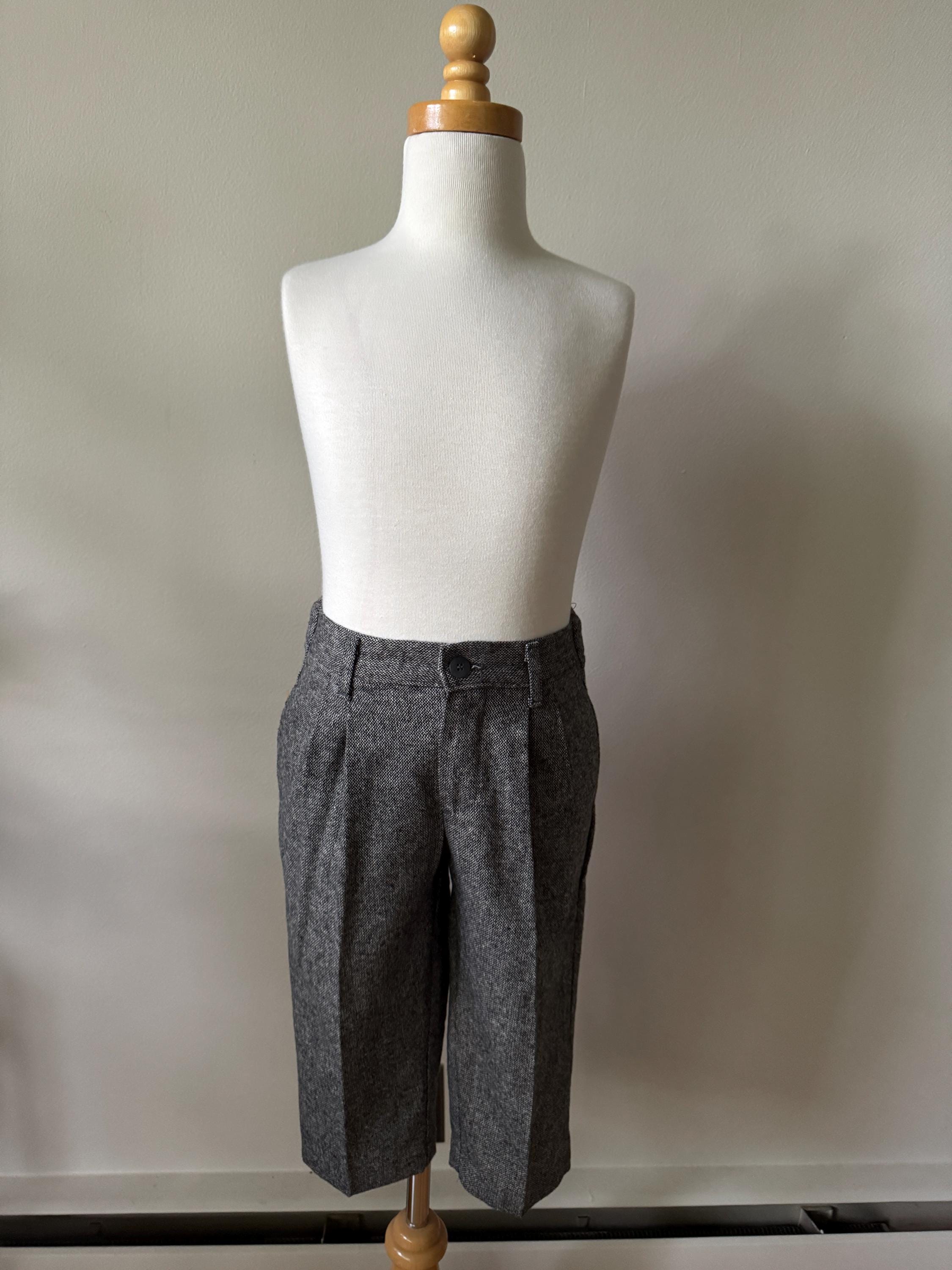 Pantalon en laine et tweed - France