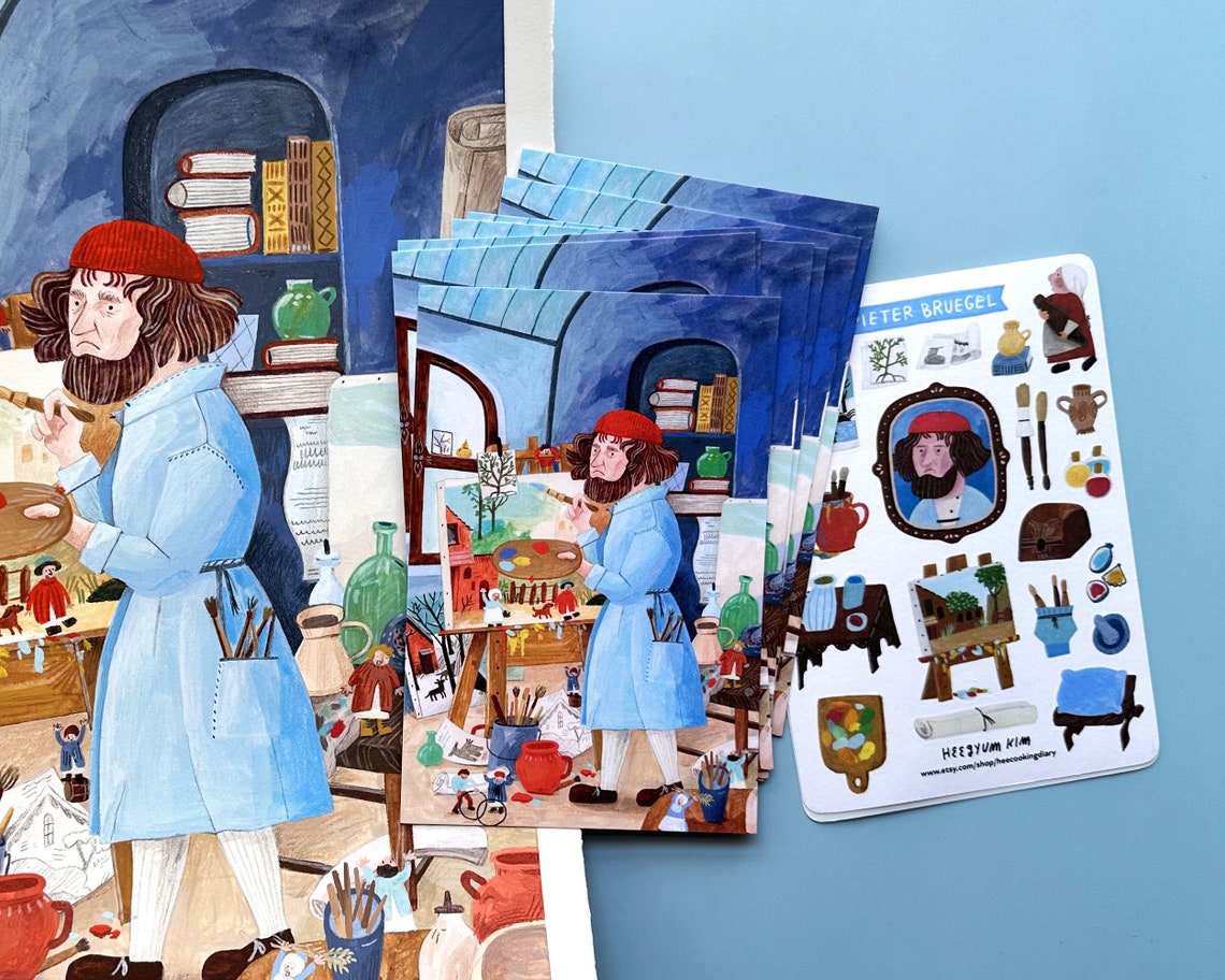 Pieter Bruegel 4x6 Postcard Art Print Wall Decor - Etsy