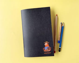 Mini Essay Zine – The Little Journey with Mr. Fox - collection of drawing - Illustration zine, Art book