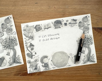 Notepad - The Lemon Mystery, 5.5x3.75 inch, 100 pages