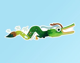 Year of Dragon Sticker Sheet, Happy new year sticker, Dragon sticker