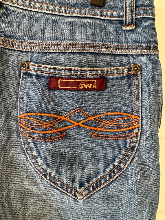 Vintage 1980s JWs Jeans embroidered straight leg p