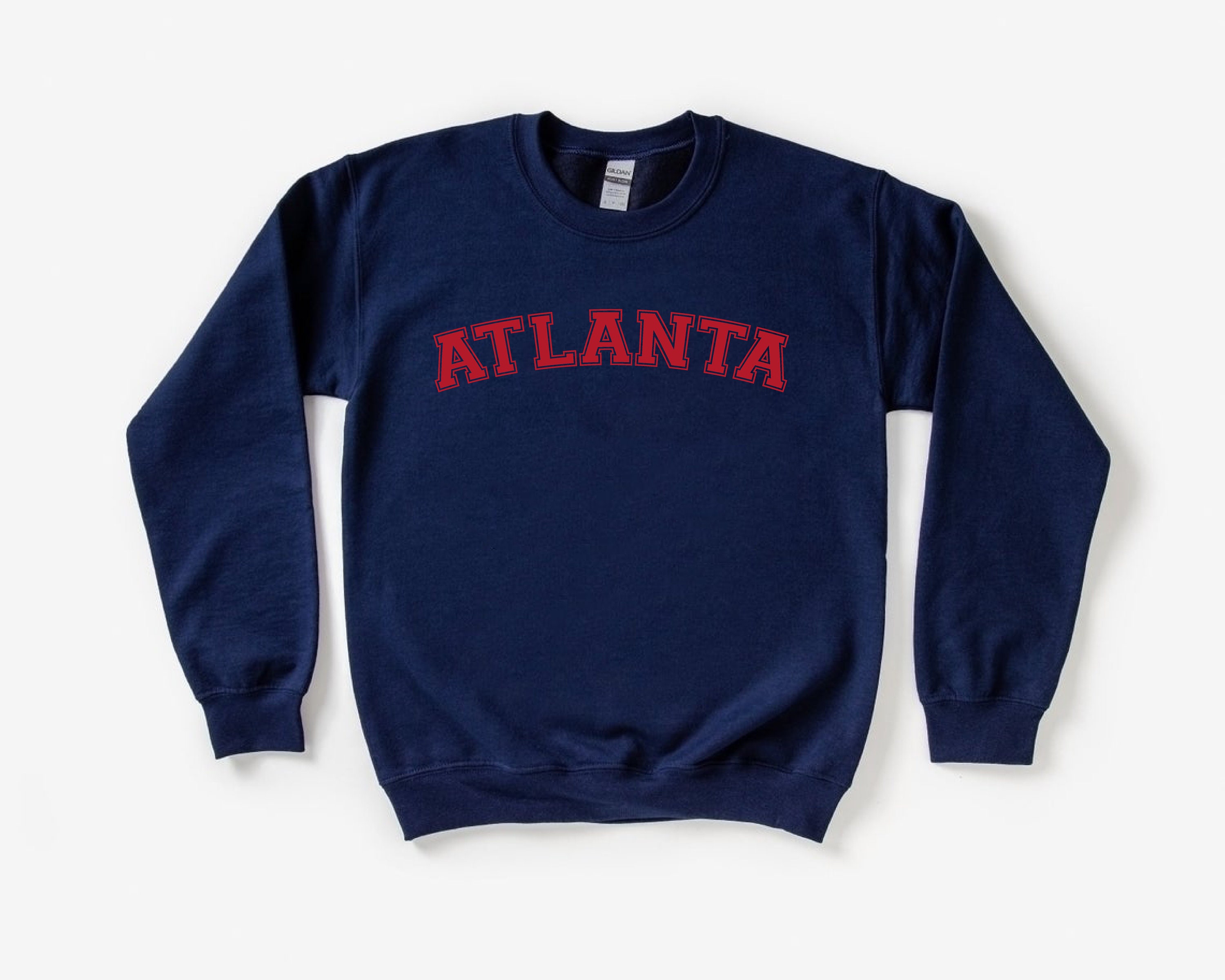 Atlanta sweatshirt Atlanta pullover Georgia sweater | Etsy