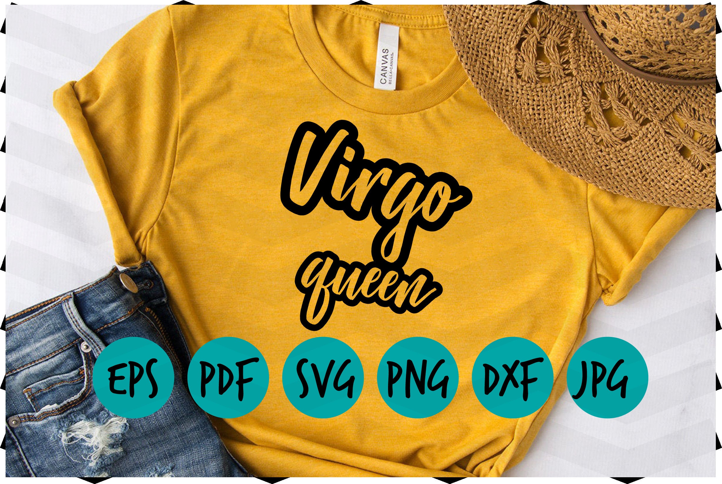 Download Virgo queen svg png dxfjpg eps pdf | Etsy
