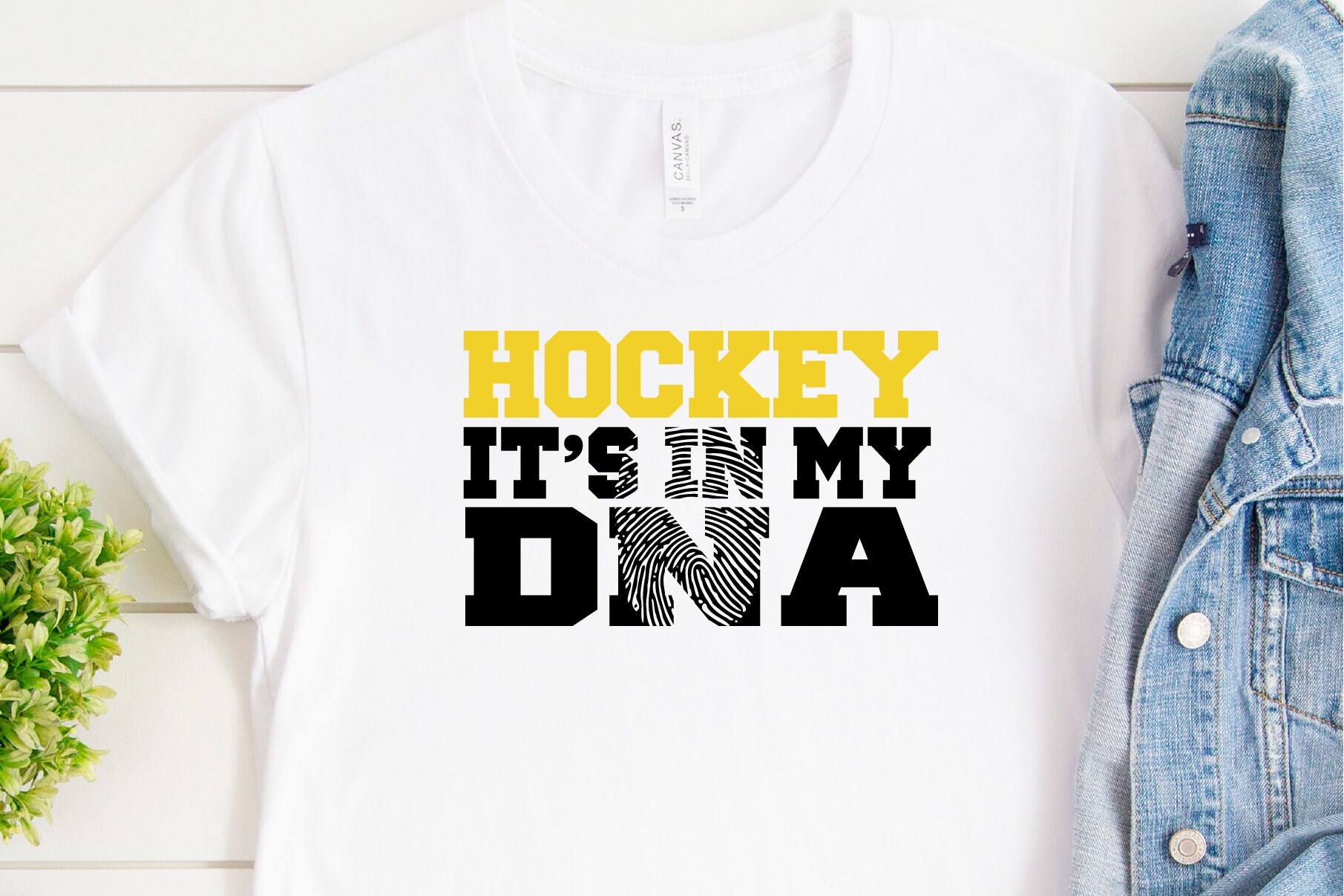 Download Hockey it's is in my DNA heart svg png dxf love hockey | Etsy