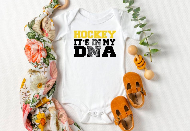 Download Hockey it's is in my DNA heart svg png dxf love hockey | Etsy