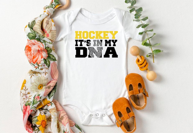 Download Hockey it's is in my DNA heart svg png dxf love hockey | Etsy