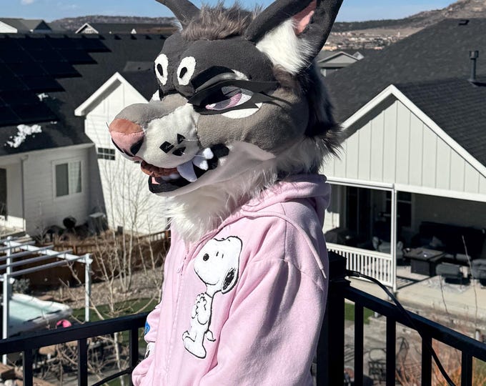 MQ Fursuit Head Premade Canine Doberman - Etsy