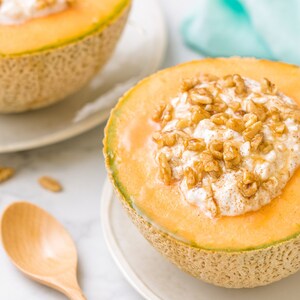 Cantaloupe Seeds Sweet Honey Rock Cantelope Melon Seeds Organic Non GMO