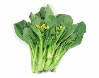 Yu Choy Sum Seeds Chinese Cantonese Flowering Cabbage Cai Xin Seeds Non GMO Organic Heirloom