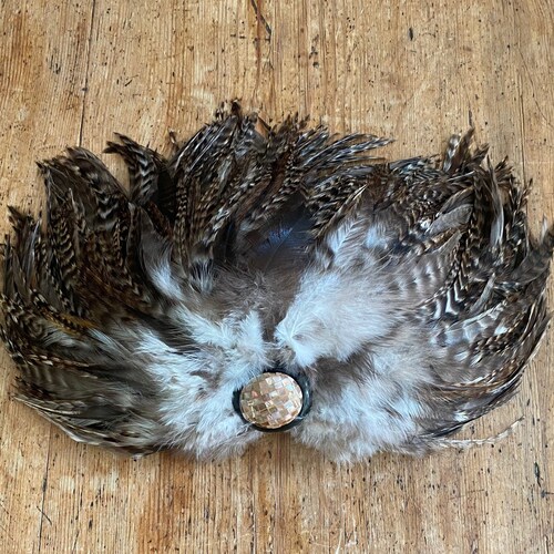 Vintage GORGEOUS & shops UNIQUE Feather Epaulet