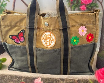 Bolso tote Hermès reciclado