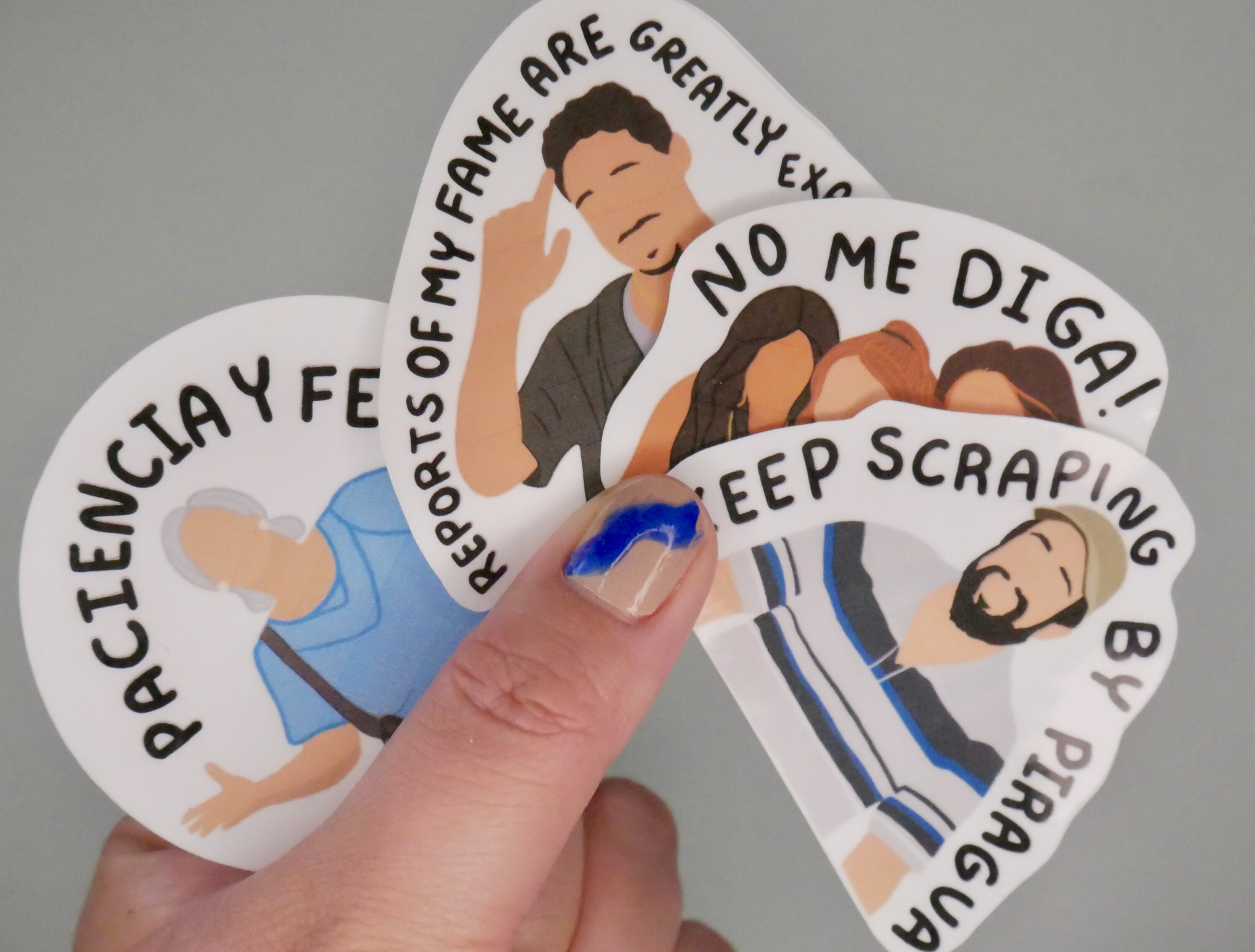 In the Heights Stickers | Paciencia y Fe, No Me Diga, Piragua | Lin M…
