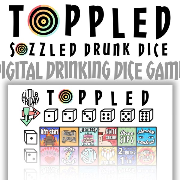 College Drinking Games Etsy