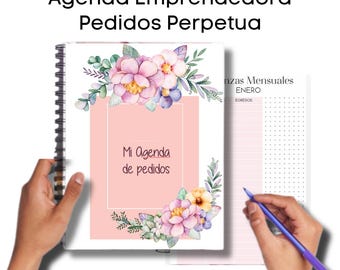 Digital Agenda - Printable Entrepreneur - Spanish Planner