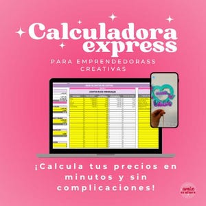 Calculadora de Precios para Emprendedoras Creativas | Cotizador Express para Productos Hechos a Mano