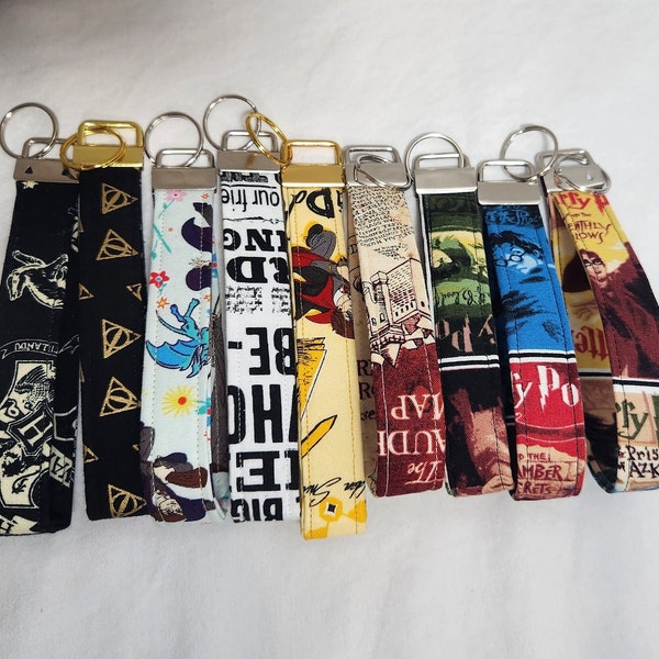 Harry Potter Wristlet Keychains