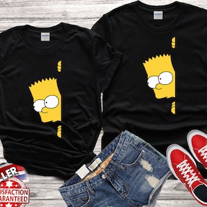 Bart The Simpsons Lovers Movie funny Cool Tshirt Top Men Women Ladies Gildan S-M-L-XL-XXL-3XL-4XL-5XL Unisex V169