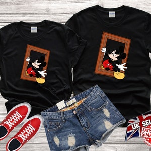 Disney Mickey Mouse Funny cute family gift cute Tshirt Top Men Women Ladies Gildan S-M-L-XL-XXL-3XL-4XL-5XL Unisex V518