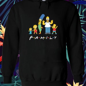 The Simpsons Bart Simpson Cartoon Family friends tv Hoodie Sweatshirt Men Women Ladies S-M-L-XL-XXL-3XL-4XL-5XL Unisex V382