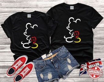 Disney Mickey Minnie Mouse Art Cute T-shirt Tshirt T shirt Top Men Women Ladies Gildan S-M-L-XL-XXL-3XL-4XL-5XL Unisex V13