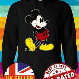 Disney Mickey Minnie Mouse Trendy Cool Hoodie Sweatshirt Pullover Winter Men Women Ladies Gildan S-M-L-XL-XXL-3XL-4XL-5XL Unisex V164