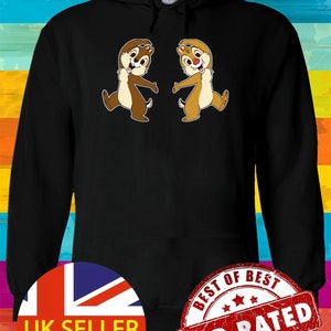 Disney Chip And Dale Movie Cartoon Best Gift Hoodie Sweatshirt Pullover Winter Men Women Ladies Gildan S-M-L-XL-XXL-3XL-4XL-5XL Unisex V118