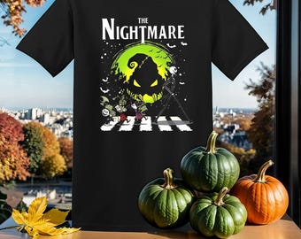 The Nightmare Jack Skellington T-Shirt Tshirt T Shirt Hoodie Unisex Men Women Kids (S-5XL) | Gildan Top for Boys & Girls SY788