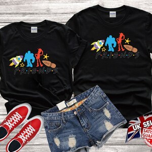 Toy story woody Buzz Lightyear friend TV shows Tshirt Top Men Women Ladies Gildan S-M-L-XL-XXL-3XL-4XL-5XL Unisex V455