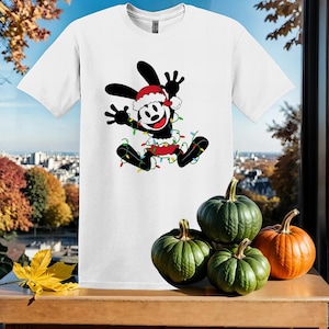 Disney Epic Mickey Oswald The T-Shirt Tshirt T Shirt Hoodie Unisex Men Women Kids (S-5XL) | Gildan Top for Boys & Girls SX125