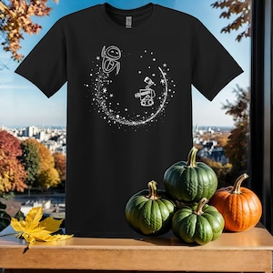 Celestial Dance Wall-E and Eve T-Shirt Tshirt T Shirt Hoodie Unisex Men Women Kids (S-5XL) | Gildan Top for Boys & Girls SY40