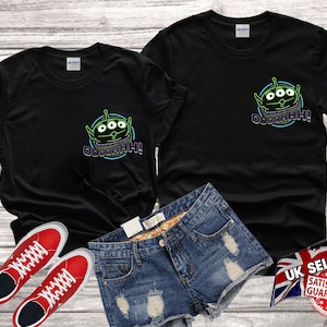 Disney Toy Story Little Green Aliens T-shirt Top Men Women Ladies Gildan S-M-L-XL-XXL-3XL-4XL-5XL Unisex V441
