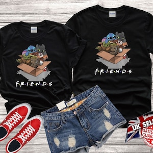 Disney Stitch Gremlin Galaxy Cute T-shirt Tshirt T shirt Top Men Women Ladies Gildan S-M-L-XL-XXL-3XL-4XL-5XL Unisex V175